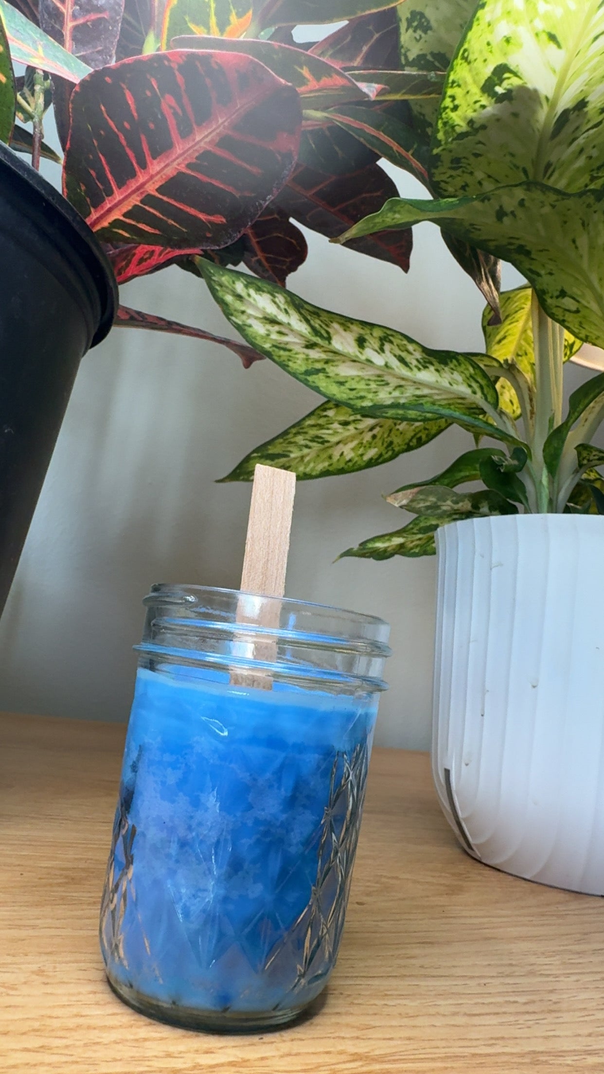 Blueberry Crumble — Wood Wick, 10 oz Soy Blend